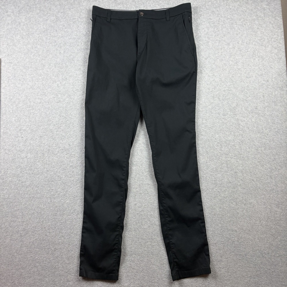 BirdDogs Pants Mens 32x34 Black Boom For Your Boomstick Golf Stretch Performance